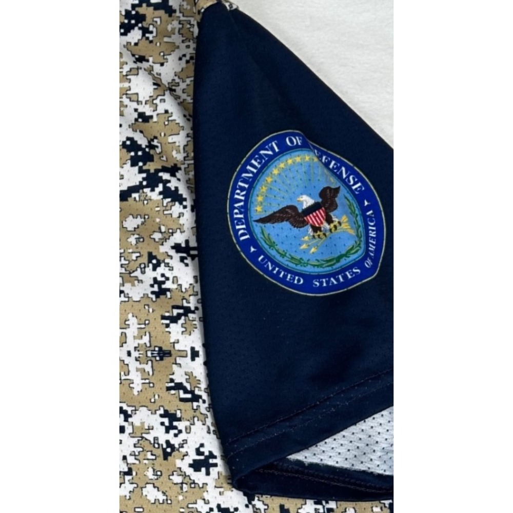 University of Illinois Springfield Baseball Jersey Military Appreciation Day XL - Picture 7 of 8